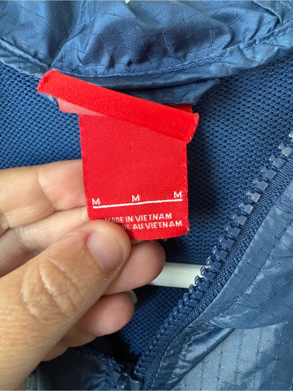 Nike Blue and Navy Windbreaker Utility Jacket - Picture 3 of 8